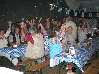 Musikzug Möhnsen beim 2.Oktoberfest in Kasseburg