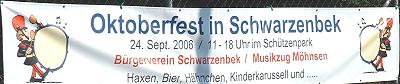 Oktoberfest in Schwarzenbek