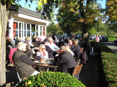 Musikzug Möhnsen beim Oktoberfest im Restaurant DIE MÜHLE in Hamuburg Wohldorf