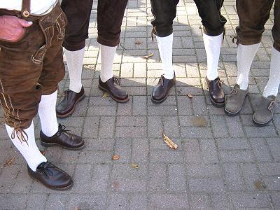 Musikzug Möhnsen beim Oktoberfest im Restaurant DIE MÜHLE in Hamuburg Wohldorf