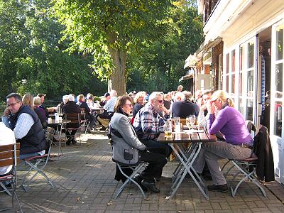 Musikzug Möhnsen beim Oktoberfest im Restaurant DIE MÜHLE in Hamuburg Wohldorf