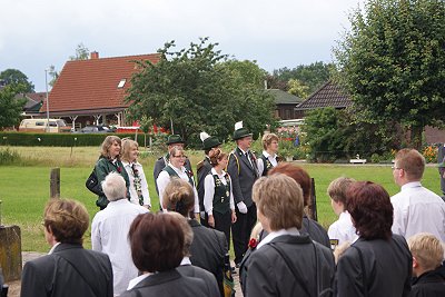 Schützenfest 2009 in Müssen mit dem Jugendblasorchester Sachsenwald