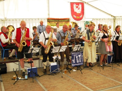 Sommerfest 2012 in Schwanheide mit den Möhnsener Musikanten