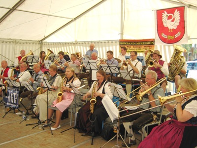 Sommerfest 2012 in Schwanheide mit den Möhnsener Musikanten