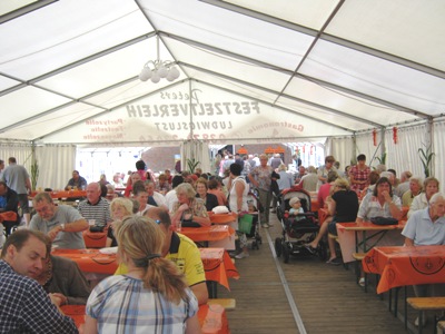 Sommerfest 2012 in Schwanheide mit den Möhnsener Musikanten