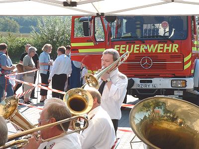 Musikzug Möhnsen beim Tag der offenen Tür bei der FF Schwarzenbek