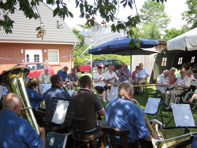 Sommerfest und 45-jähriges Jubiläum der Möhnsener Musikanten 2013