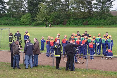 Wettkämpfe der Jugendfeuerwehren in Sterley