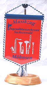 Freundschafts-Banner des Musikzuges Möhnsen - zum Vergrößern aufs Bild klicken