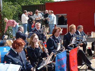 Vatertags Konzert vor dem Bürgerhaus