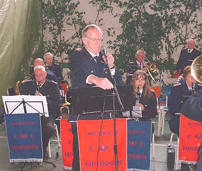 4. Vatertagskonzert in Möhnsen - Musikzugführer Heinrich Hamester