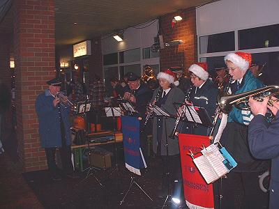 Weihnachtliche Klänge auf dem Weihnachstmarkt