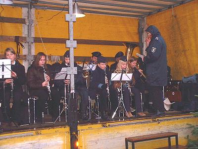 Weihnachtsmarkt am 3. Advent 2006 in Schwarzenbek 